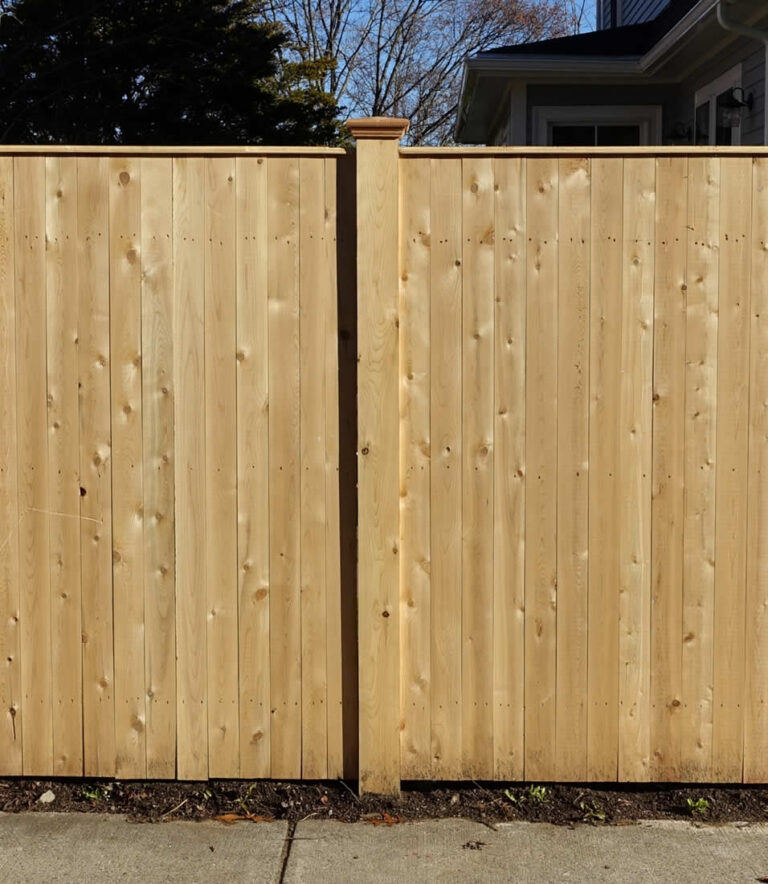 Wooden Deck and Fence Installation V2