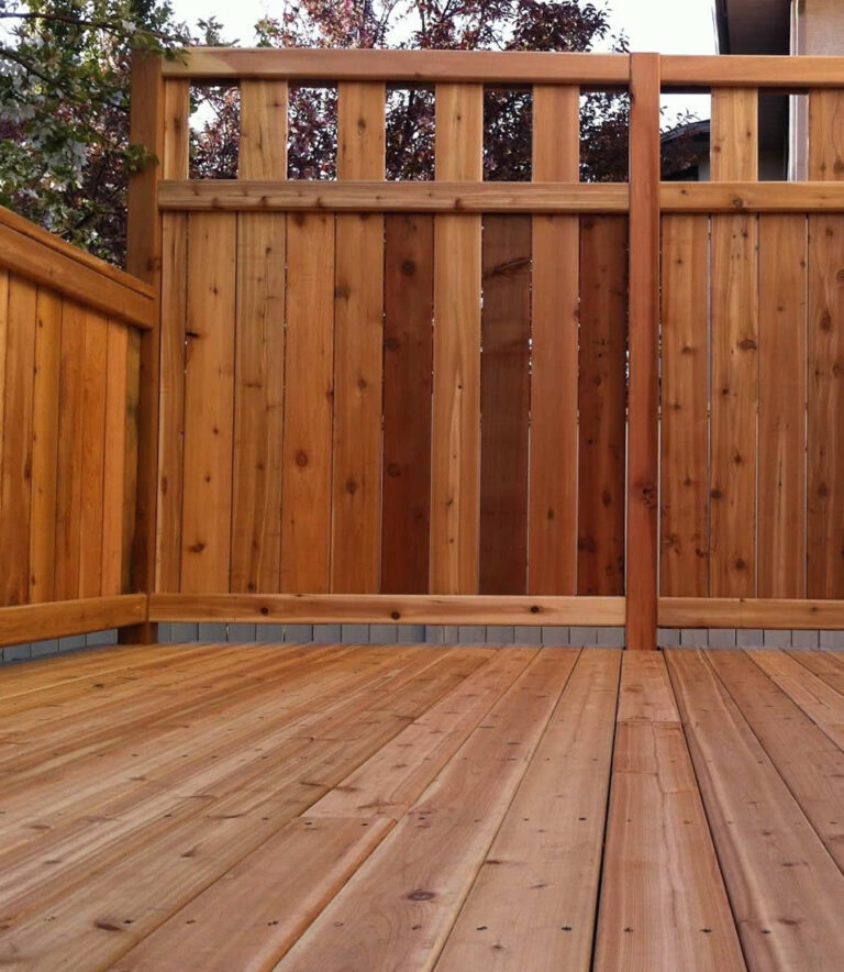 Wooden Deck and Fence Installation V3